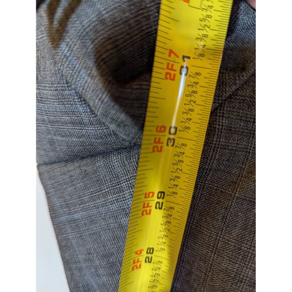 Hart Schaffner Marx 42S Gray Plaid 2-Piece Suit Wool Blend Classic Fit Mens Blaz - Picture 9 of 12